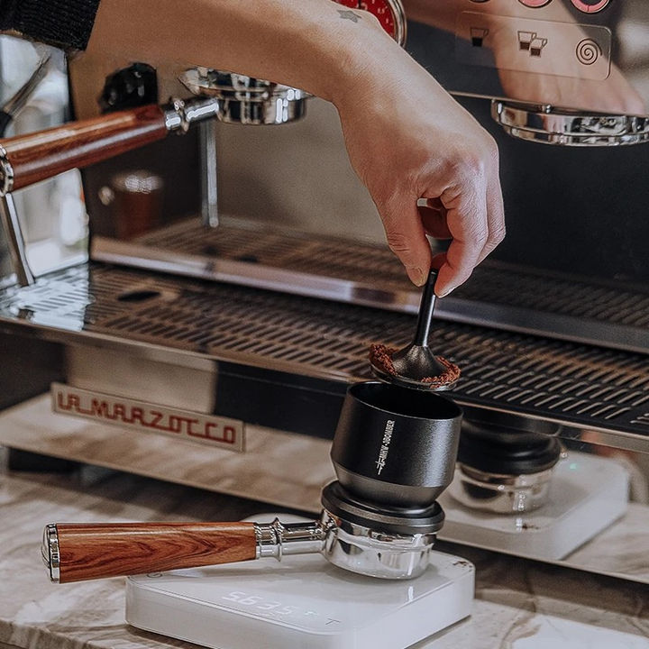 Doseringsskaker Espresso Doseringskopp Kaffepulver Mottaker Beholder | Luvikno
