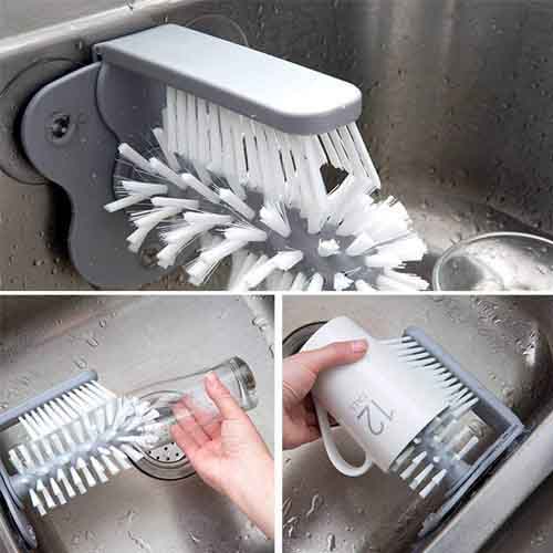 Dual Brush Glass Scrubber Luvikno
