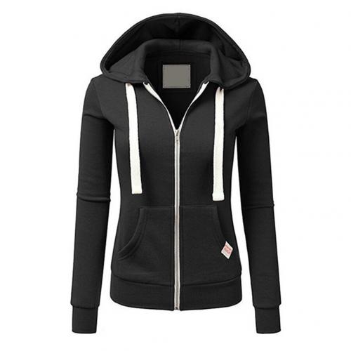 Luvik | Fleece Zip Up Hoodie med Justerbar Hette