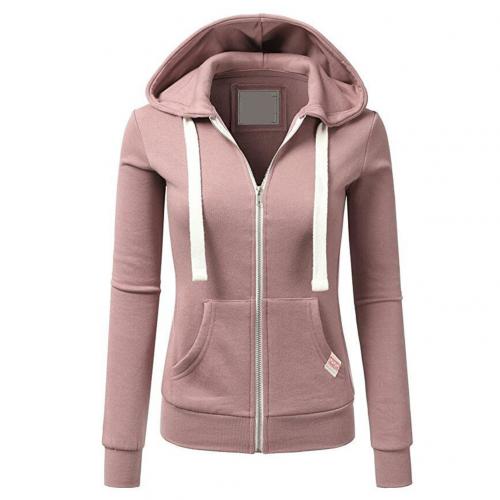Luvik | Fleece Zip Up Hoodie med Justerbar Hette