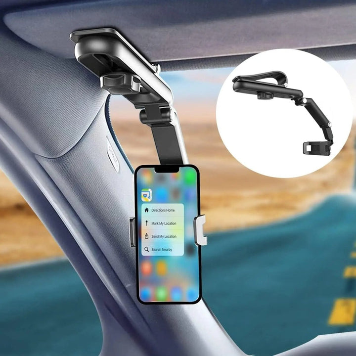 Luvikno | Støtte VisorClip - Innovativ støtte - Sikkert telefon - Praktisk kjøring