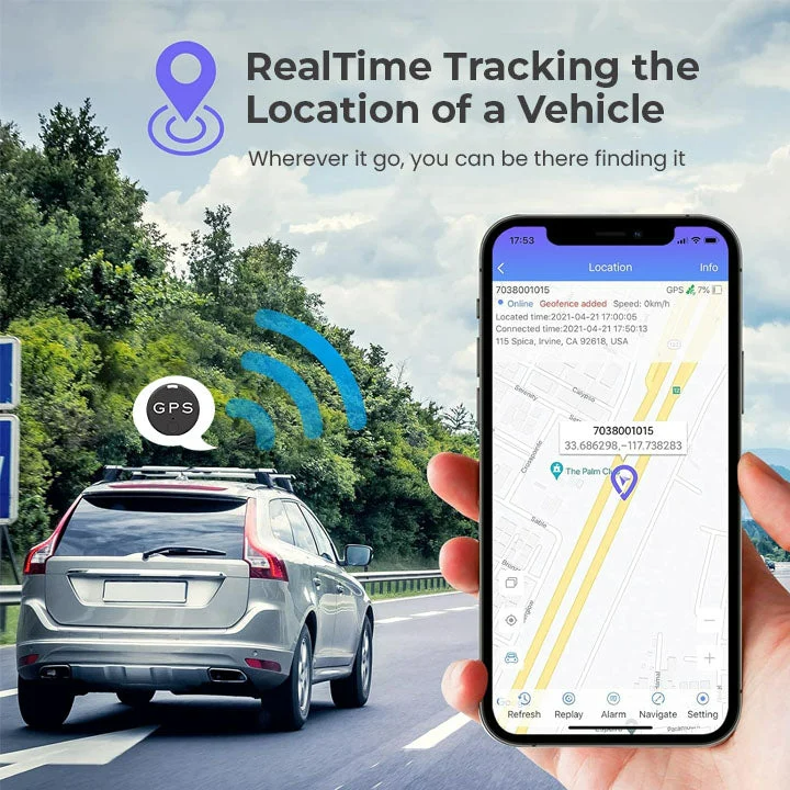 Luvikno | MicroMag Tracker | Mini magnetisk GPS sporingsenhet