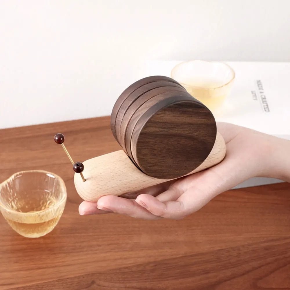 Snigleunderlag - Unik sjarm - Kaffeepause dekorere - Elegant og funksjonell | Luvikno