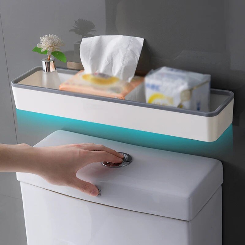 Regal - Optimaliser plassen din - Elegant og praktisk - Ideell for badet | Luvikno