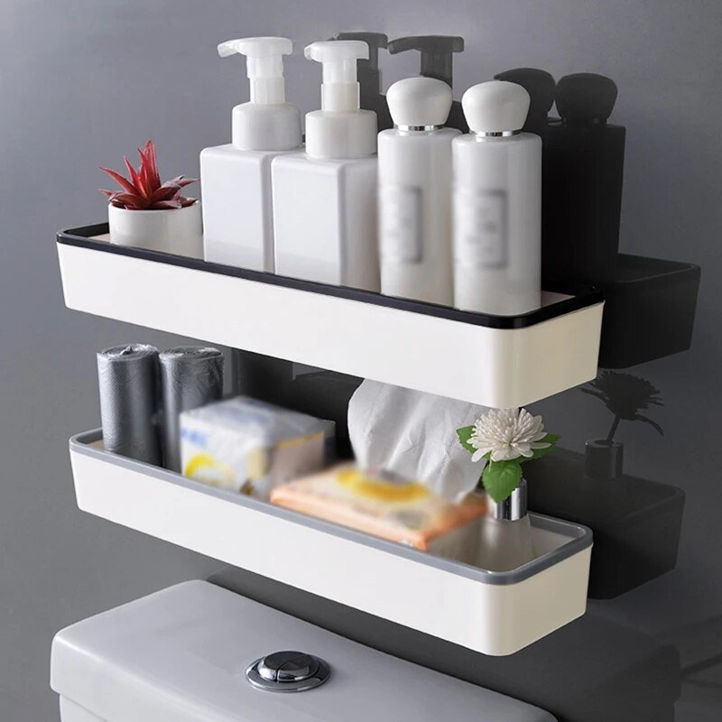 Regal - Optimaliser plassen din - Elegant og praktisk - Ideell for badet | Luvikno