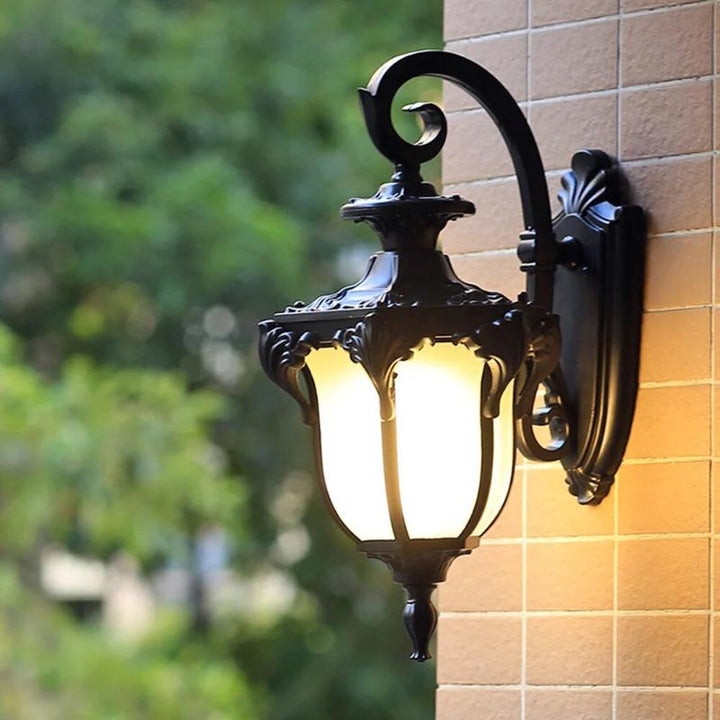 Vintage utendørslampe – Perfekt for elegante terrasser | Luvikno