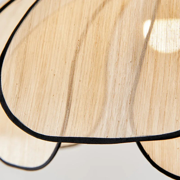 Rattan Pendellampe Tropisk Design – Naturlig Belysning for Stue & Spisestue | Luvikno
