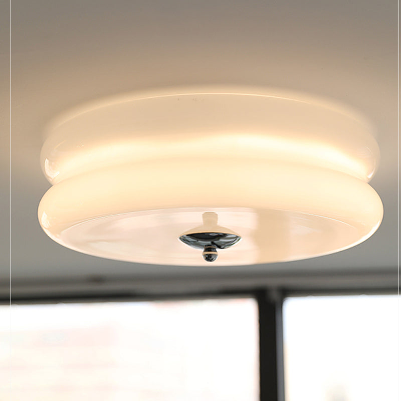 Dansk taklampe i Bauhaus stil - Elegant aura lampe til stue & soverom | Luvikno