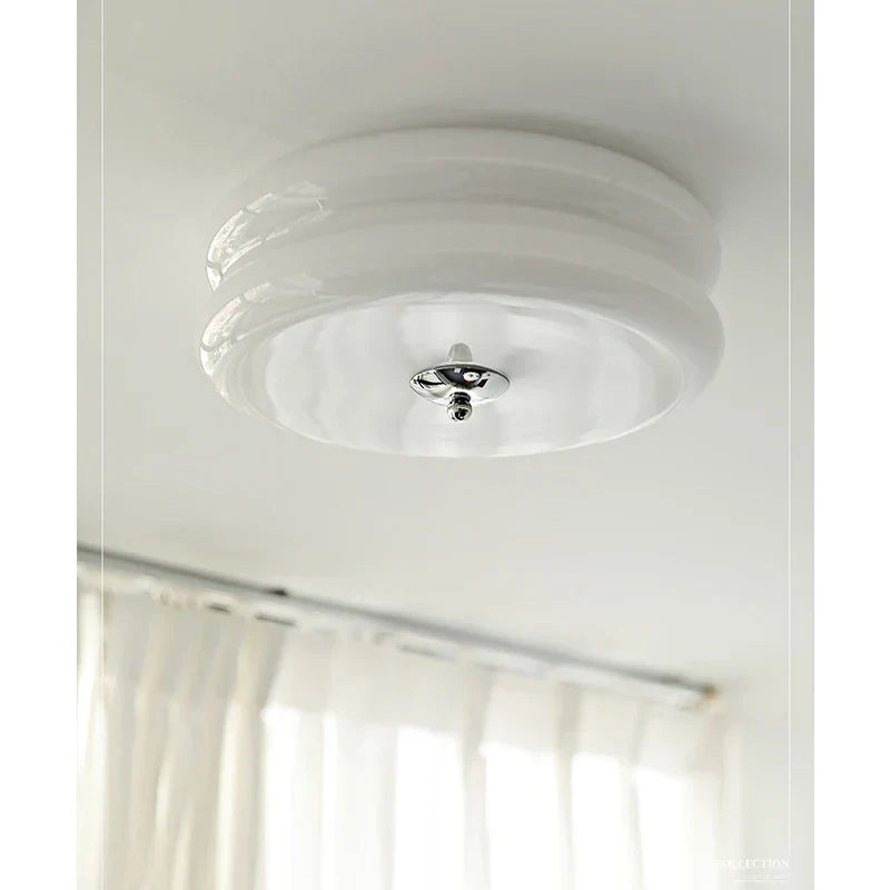 Dansk taklampe i Bauhaus stil - Elegant aura lampe til stue & soverom | Luvikno