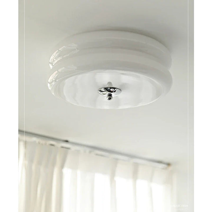 Dansk taklampe i Bauhaus stil - Elegant aura lampe til stue & soverom | Luvikno