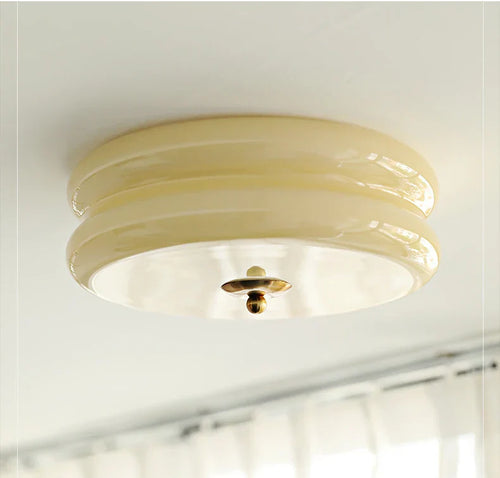 Dansk taklampe i Bauhaus stil - Elegant aura lampe til stue & soverom | Luvikno