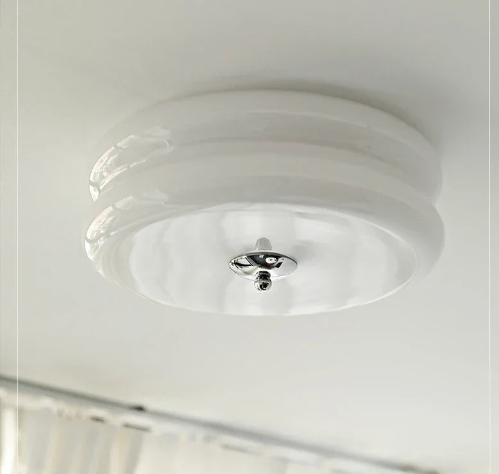 Dansk taklampe i Bauhaus stil - Elegant aura lampe til stue & soverom | Luvikno