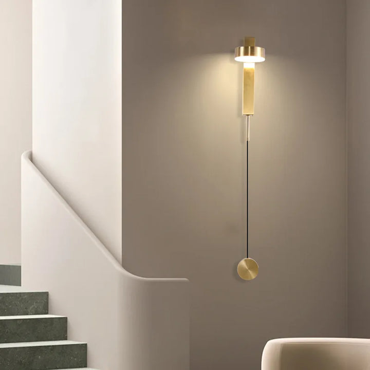 Moderne LED Vegglampe med Minimalistisk Design for Gang eller Stue | Luvikno