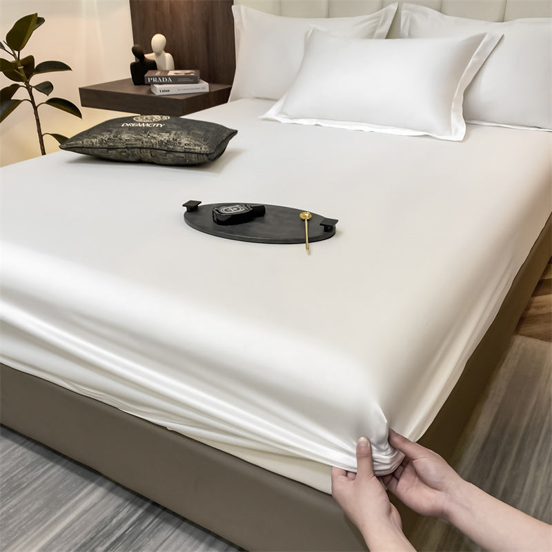 Luvikno | CottonComfort Fitted Sheet | 100% Bomull, Pustende og Hudvennlig med Perfekt Passform