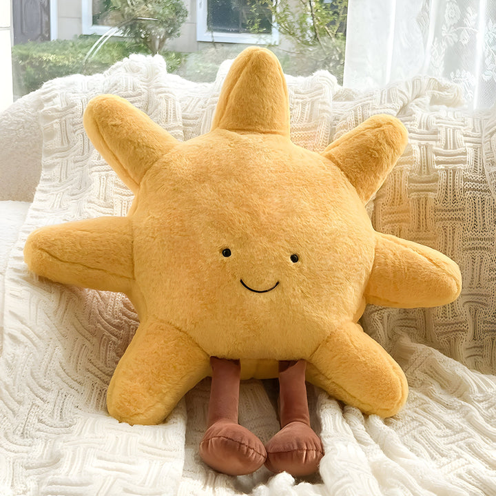 CloudMoon Pute - Myk Måne og Sol Tatami Pute | Luvikno
