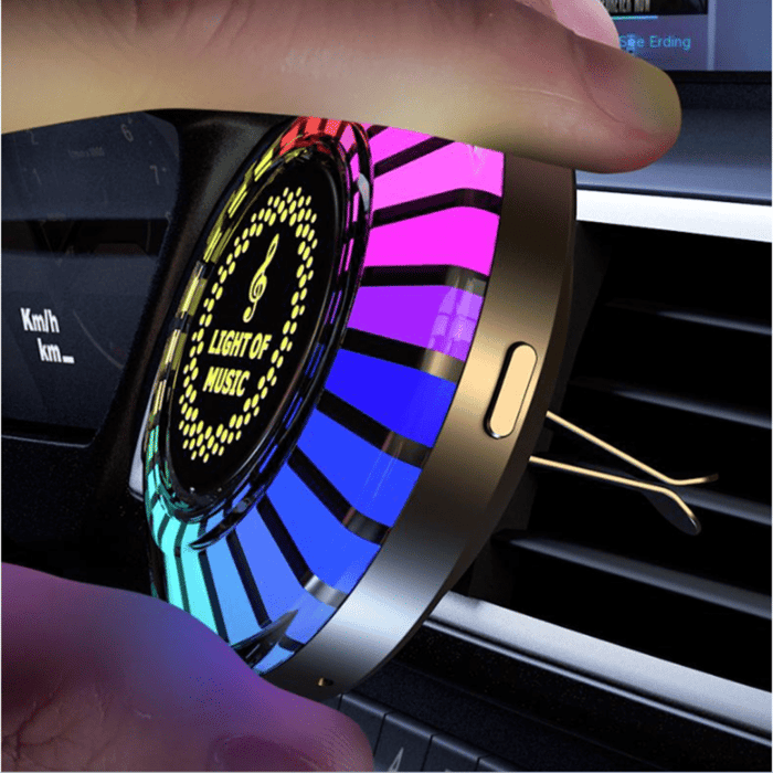 Auto Sound Pickup Light | Portable RGB Moro på farten | Luvikno
