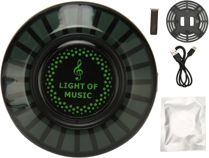 Auto Sound Pickup Light | Portable RGB Moro på farten | Luvikno