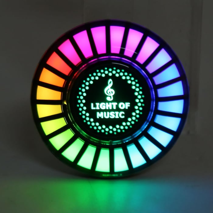 Auto Sound Pickup Light | Portable RGB Moro på farten | Luvikno