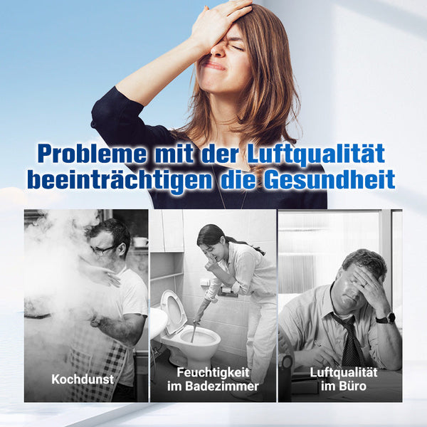 Super-Suction-Fan | Stille, kraftig utsugingsvifte | Luvikno