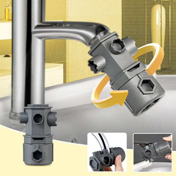 All-In-One Kranj Key Verktøy Sett | Kompakt Løsning for VVS-installasjoner | Luvikno