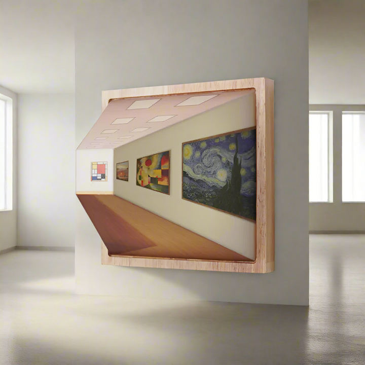 3D-Naked Eye Vision Vegglampe | Fantastisk Vegg Ambiance | Luvikno