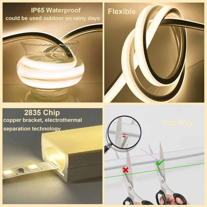 Fleksible Intelligente LED Lysstriper | Livlig, Tilpassbar og Morsom! | Luvikno