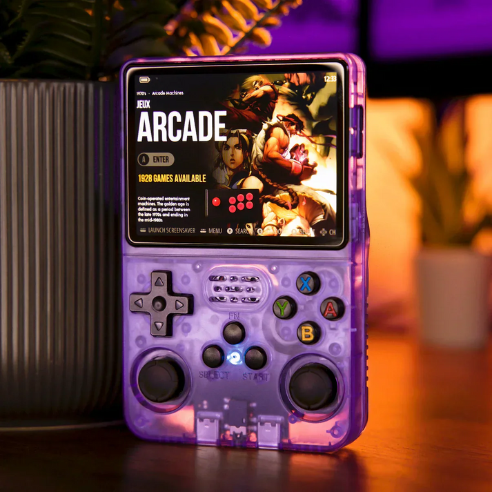 Retro Gaming Console | Bærbar, kraftig og full av nostalgi | Luvikno