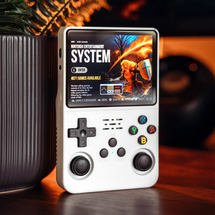 Retro Gaming Console | Bærbar, kraftig og full av nostalgi | Luvikno