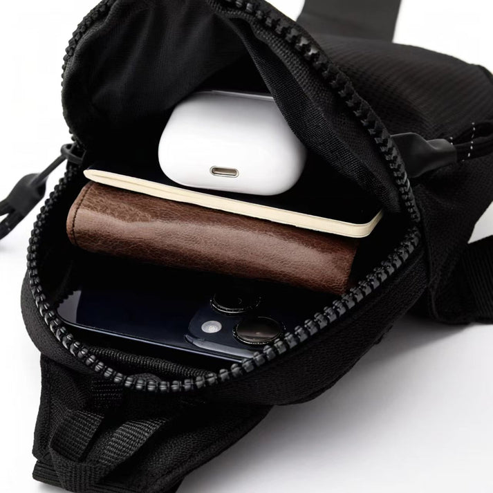 UrbanGuard Sling Bag | Kompakt, Sikker, Vanntett | Luvikno