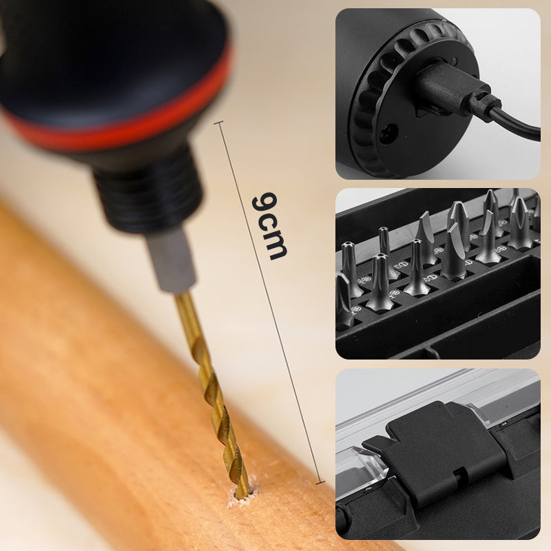 Smart Electric Screwdriver Kit | Gjør DIY-prosjekter en lek | Luvikno