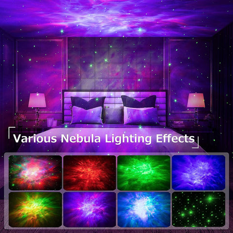 Starry Sky Astronaut | LED Galakse Prosjektor Nattlys for Soverom & Barn | Luvikno