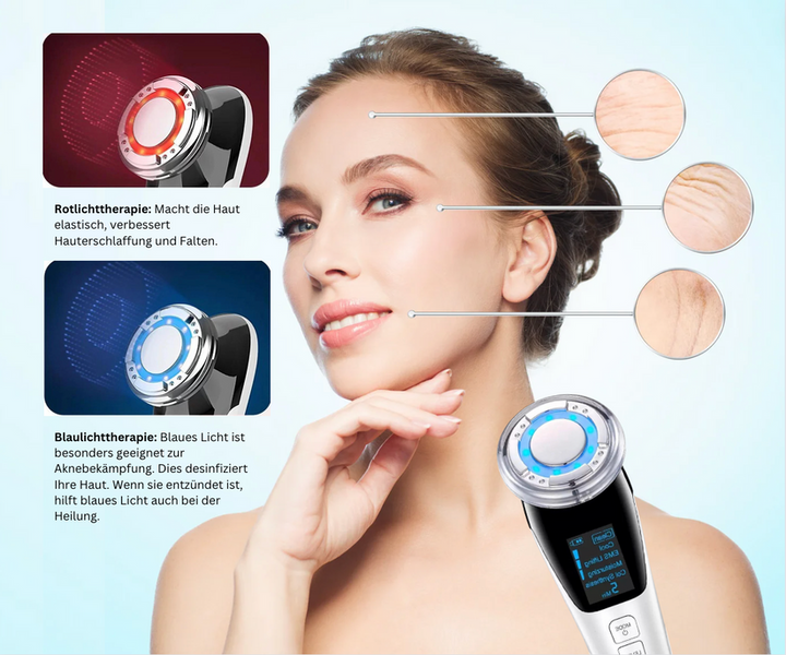 Anti-Aging EMS-enhet | Din hemmelighet for tidløs skjønnhet | Luvikno