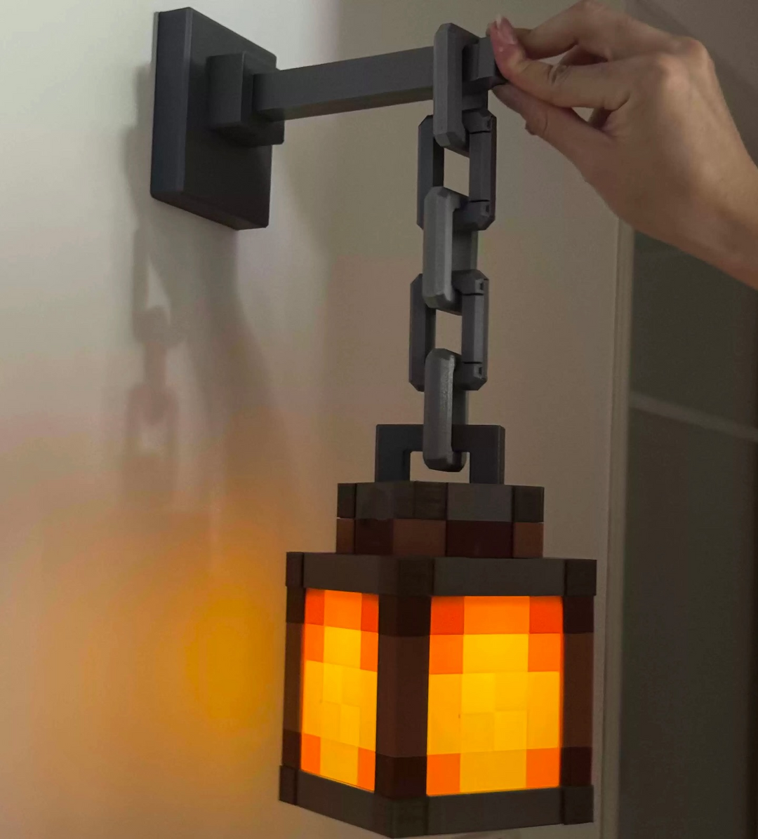 Pixel Lantern | Bring retro magic to any room | Luvikno