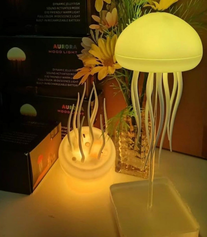 Dancing Jellyfish Lampe | Umiddelbart lindrer stress og angst | Luvikno