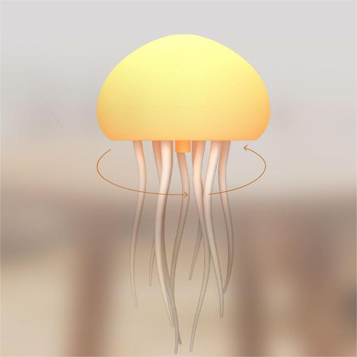 Dancing Jellyfish Lampe | Umiddelbart lindrer stress og angst | Luvikno