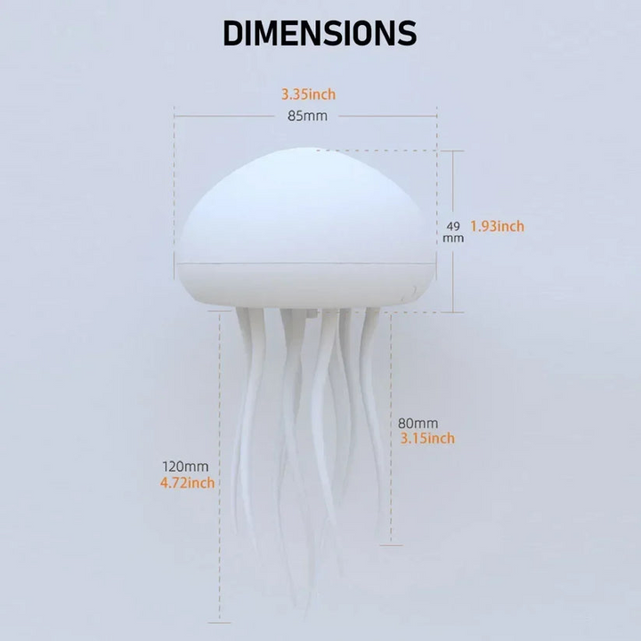 Dancing Jellyfish Lampe | Umiddelbart lindrer stress og angst | Luvikno