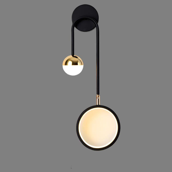 Nordic svingbar LED vegglampe for moderne interiører | Luvikno