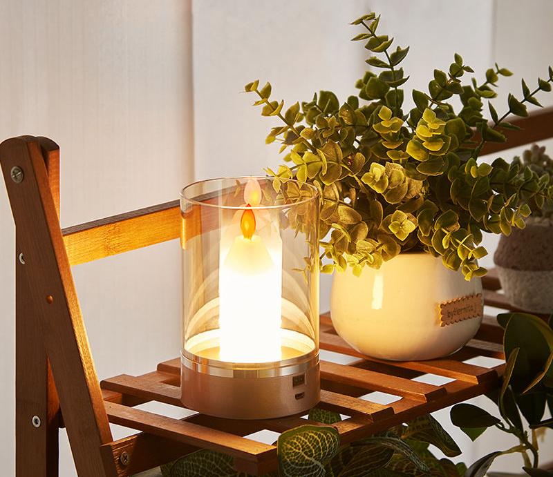 Trådløs LED Mini Lampe – Stemningslys for Fest, Middag og Dekorasjon | Luvikno