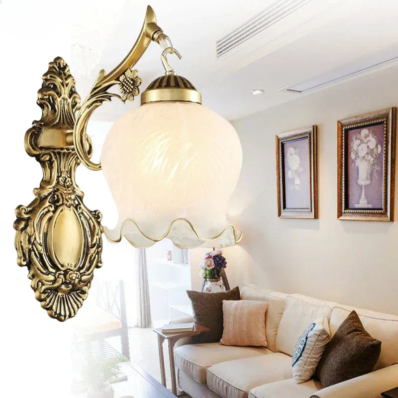 Luvikno | Vintage Vegglampe i europeisk stil