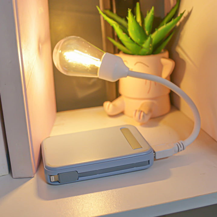 USB LED Roterende Nattlampe – Fleksibel Lese lampe for På- Gå | Luvikno