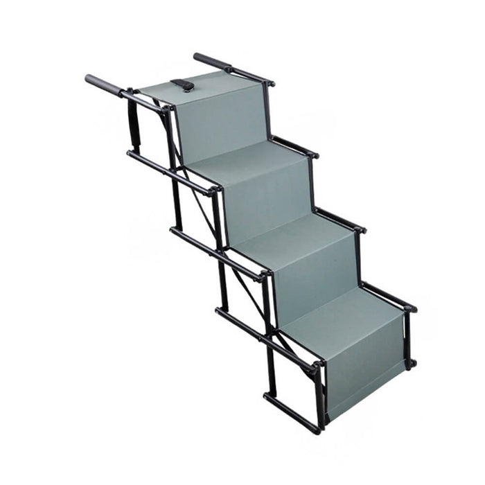 Folding Car Stair for Dogs | Safe Climbing for Puppies | Luvikno