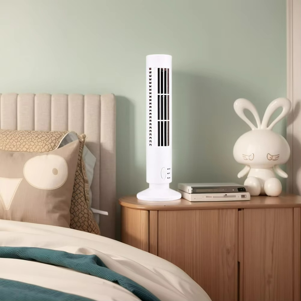 Luvikno | Brisella AirFlow Fan | Bladeless design med USB-strøm for stil og sikkerhet