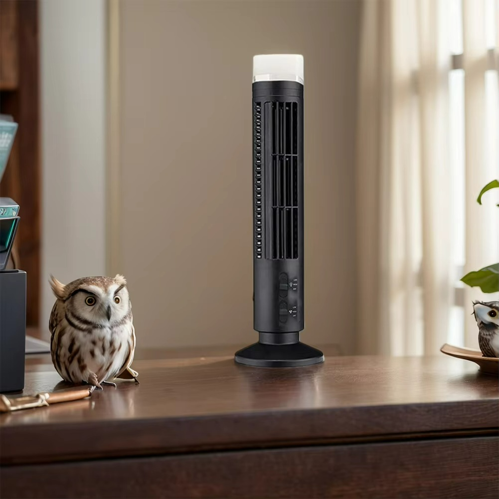 Luvikno | Brisella AirFlow Fan | Bladeless design med USB-strøm for stil og sikkerhet