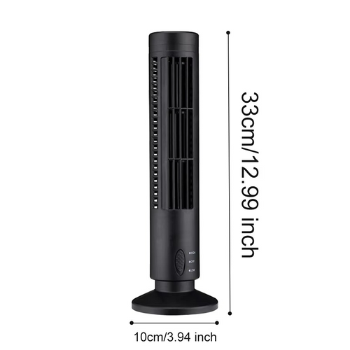 Luvikno | Brisella AirFlow Fan | Bladeless design med USB-strøm for stil og sikkerhet