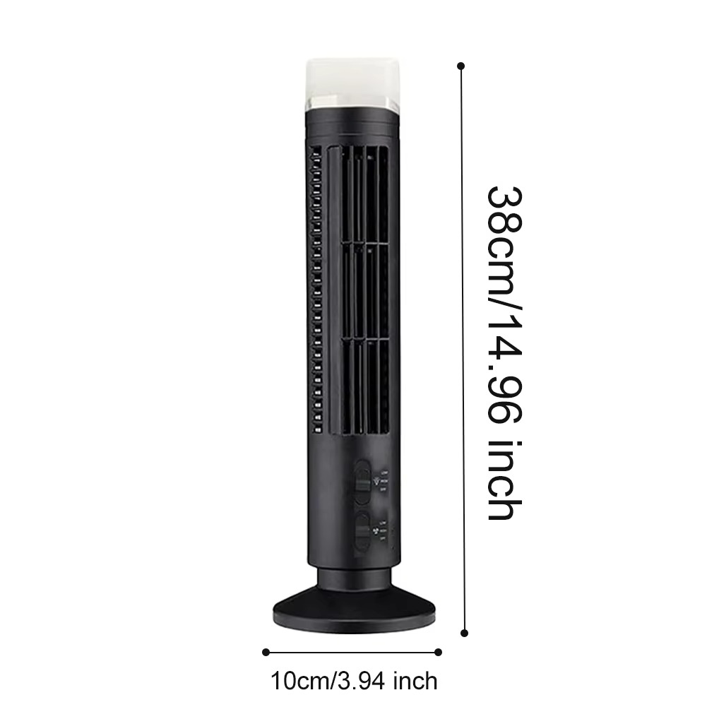 Luvikno | Brisella AirFlow Fan | Bladeless design med USB-strøm for stil og sikkerhet