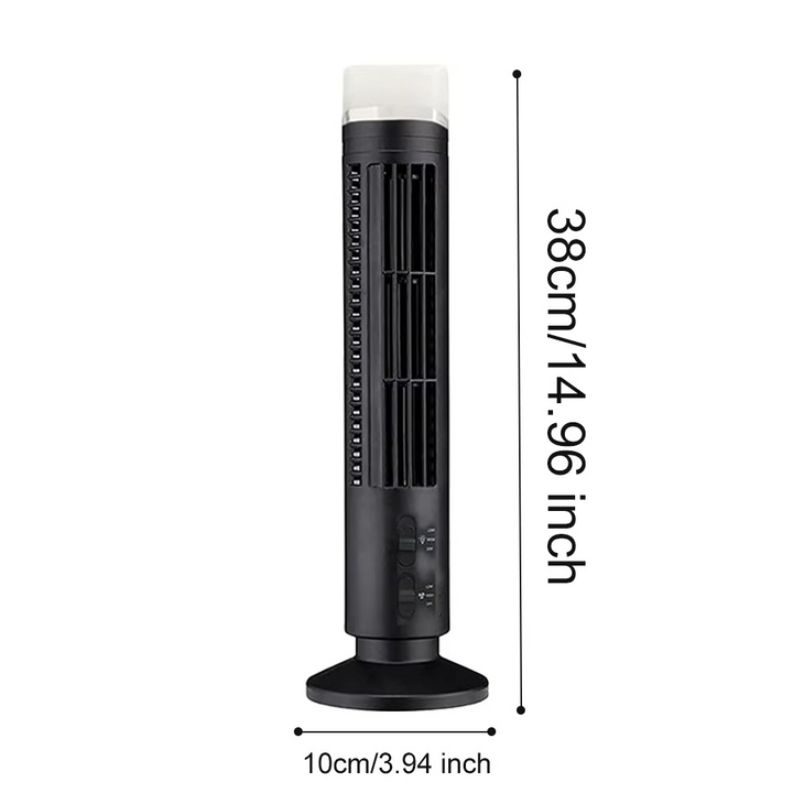 Luvikno | Brisella AirFlow Fan | Bladeless design med USB-strøm for stil og sikkerhet