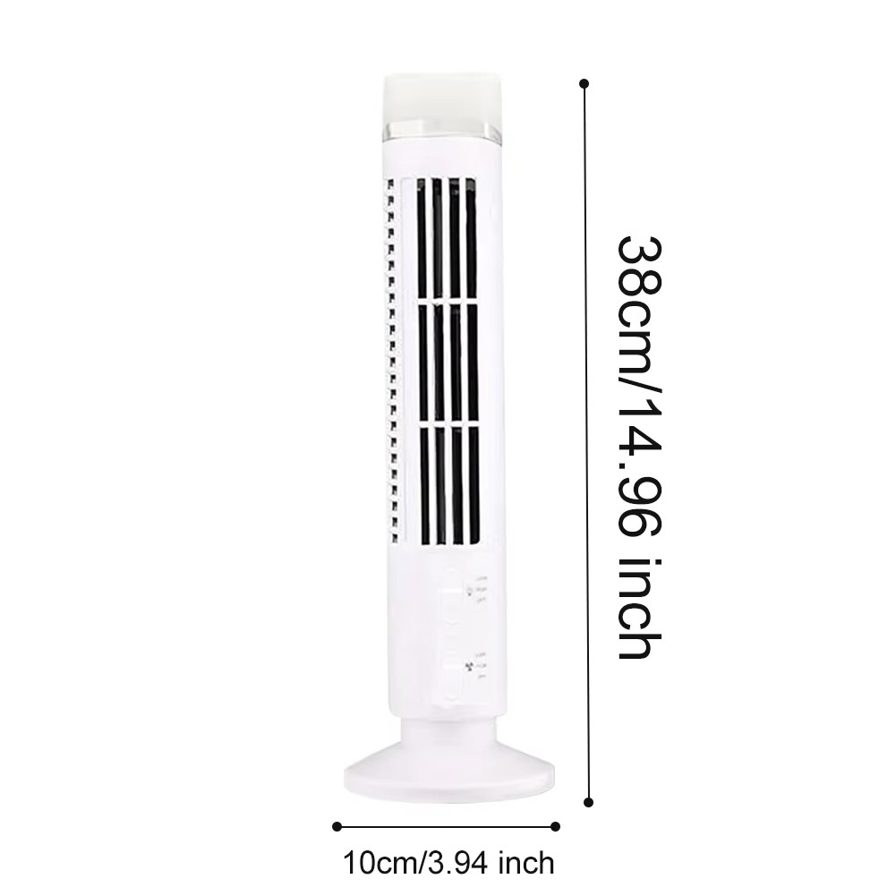 Luvikno | Brisella AirFlow Fan | Bladeless design med USB-strøm for stil og sikkerhet