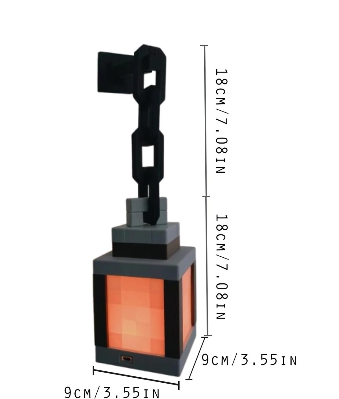 Pixel Lantern | Bring retro magic to any room | Luvikno