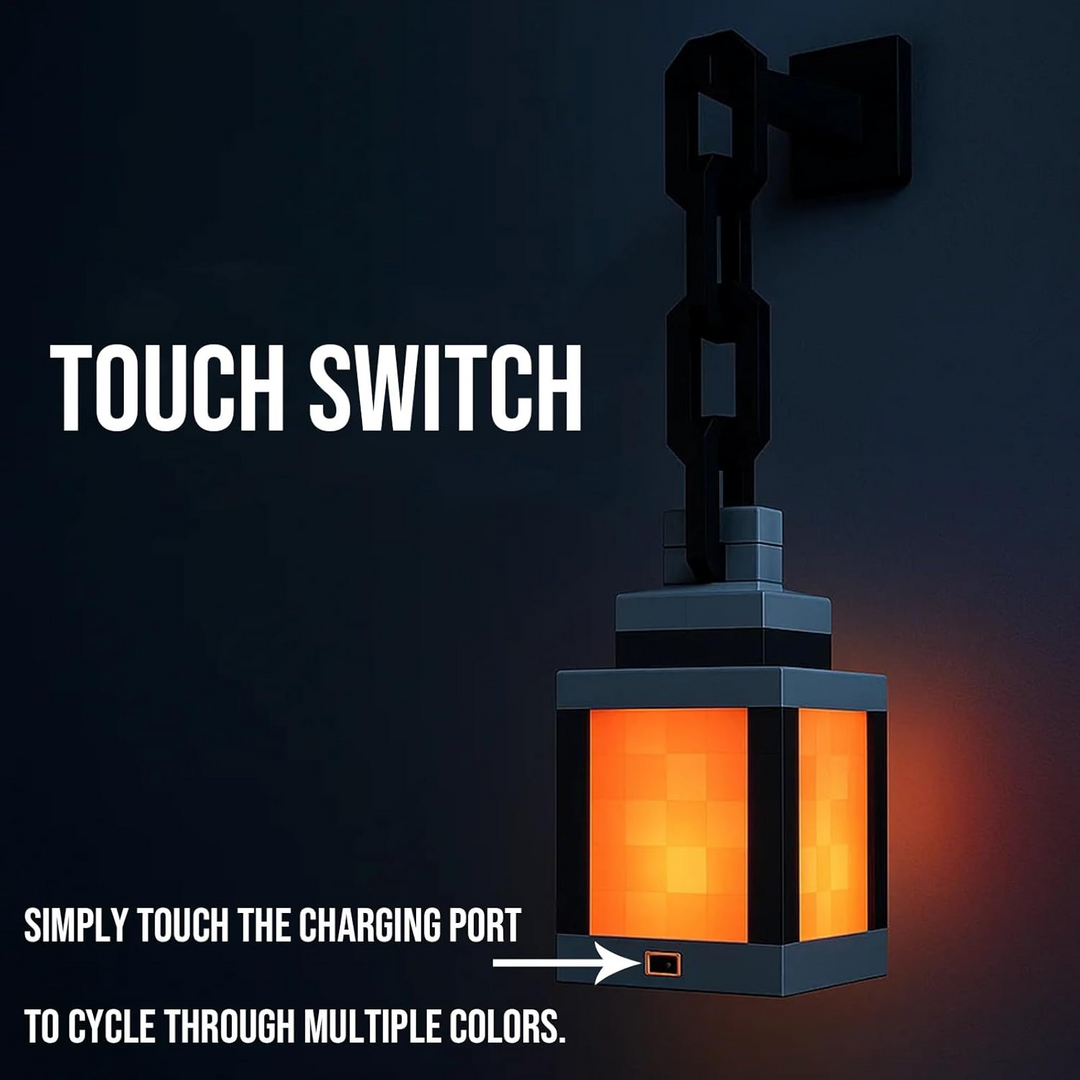 Pixel Lantern | Bring retro magic to any room | Luvikno