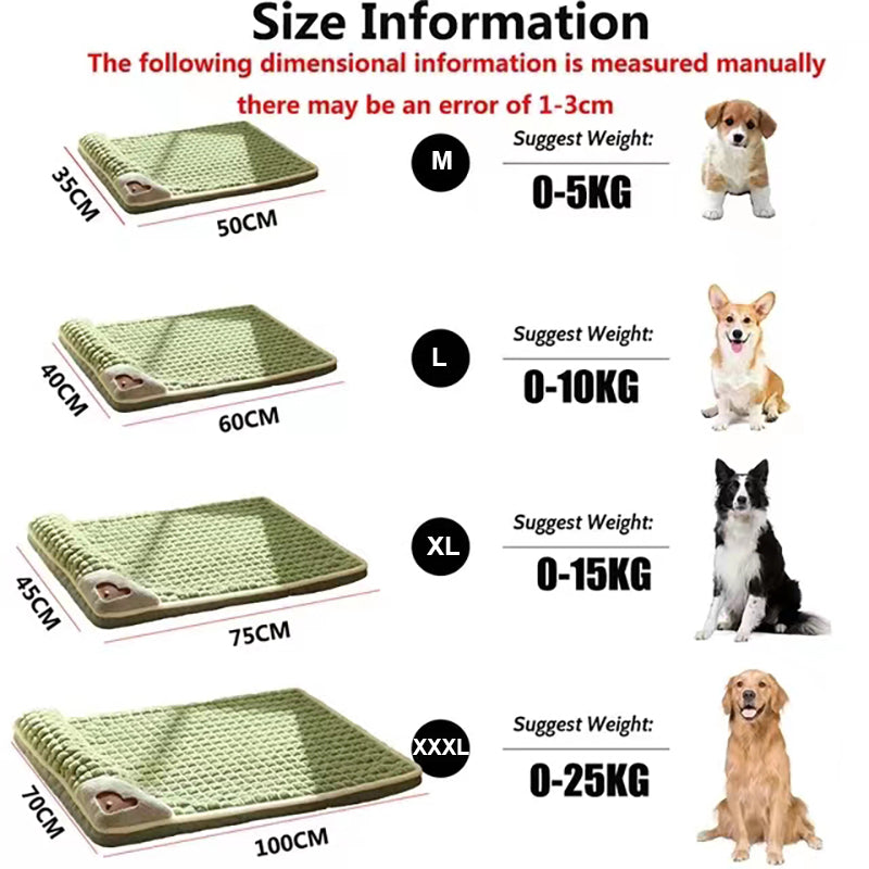 Varm hundematte for små og mellomstore hunder Luvikno